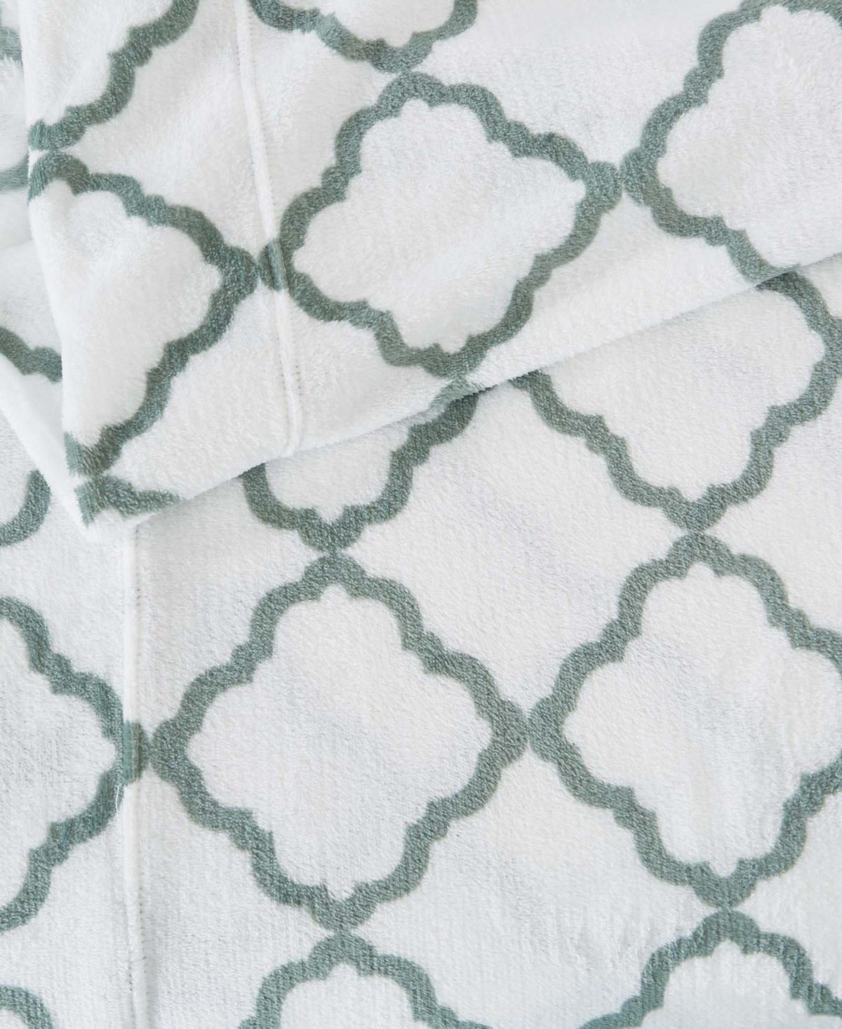 Linery & Co. Ultra-Soft Printed Velvet Plush Sheet Set 