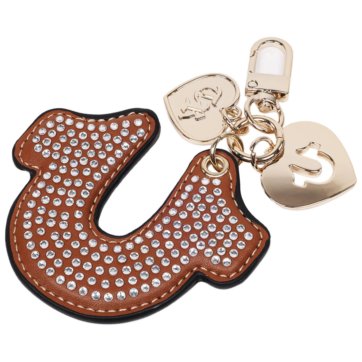 Rhinestone Horseshoe Bag Charm