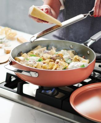 All-in-One Forged 5-Pc. Aluminum Ceramic Jumbo Cooker Set