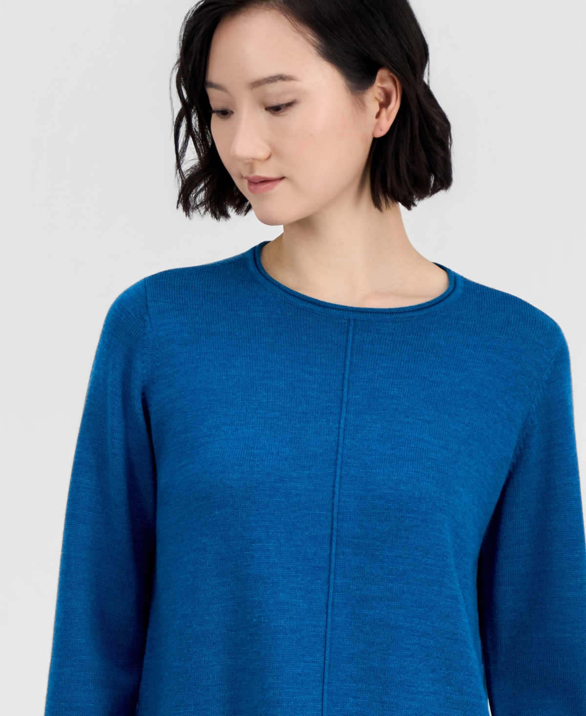 Eileen Fisher Women's Wool Crewneck Sweater