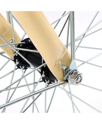 24-inch Cruiser Bike with Low-Step Frame, Shock-Absorbing Tires, and Dual Brakes