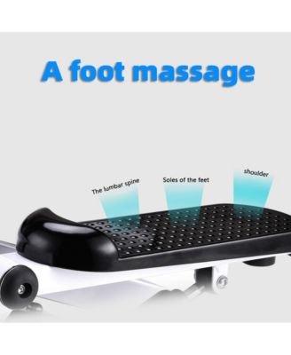 Stepper Machine with Handles & Resistance Cords for Low-Impact Full Body Cardio, Features LCD Display