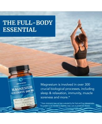 Magnesium Bisglycinate (500mg) Capsules, 120ct