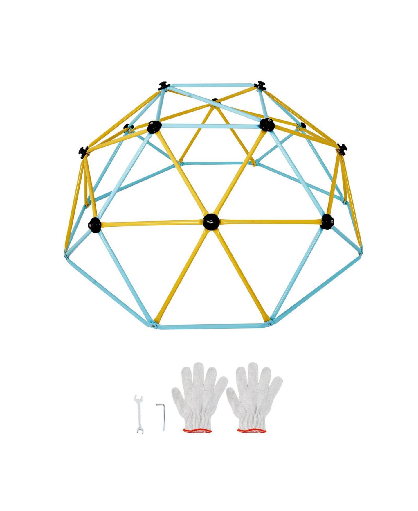 Детская игрушка SUGIFT 6Ft Kids Climbing Dome Steel 600 Lb Capacity, Ages 3+, цвет: Синий — фото 1