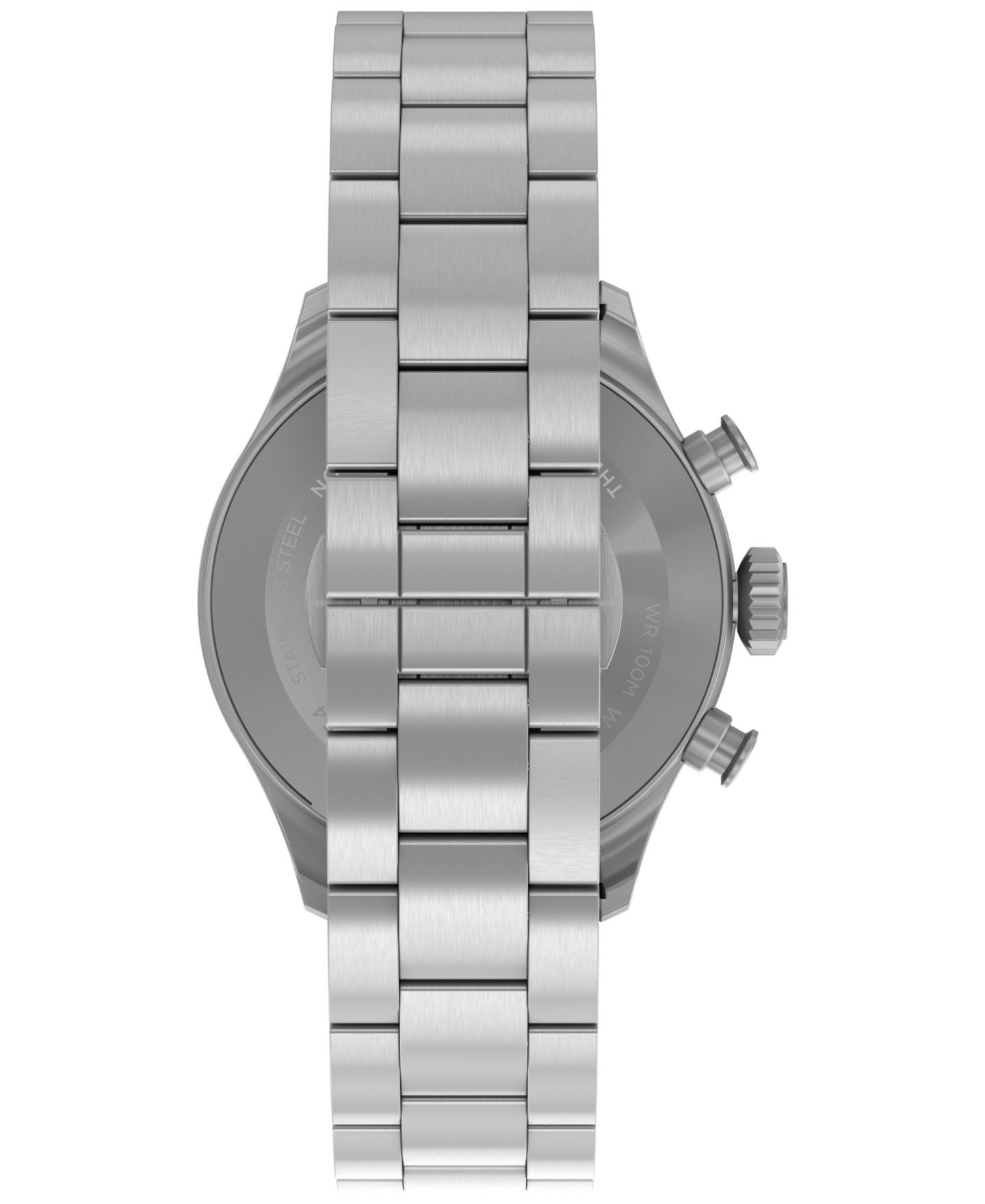 Мужские часы Timex Chronograph Silver-Tone Stainless Steel Watch, 41mm — фото 3