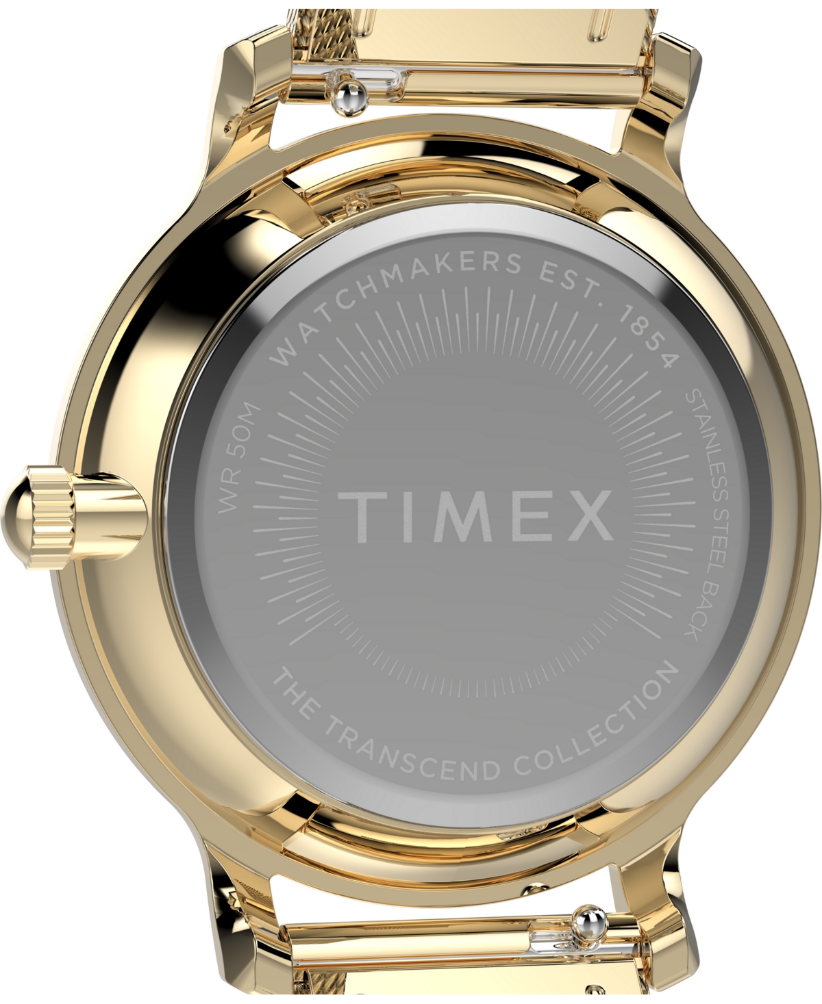 Timex Women's Quartz Analog Gold-tone Stainless Steel Watch, 31mm In Gold