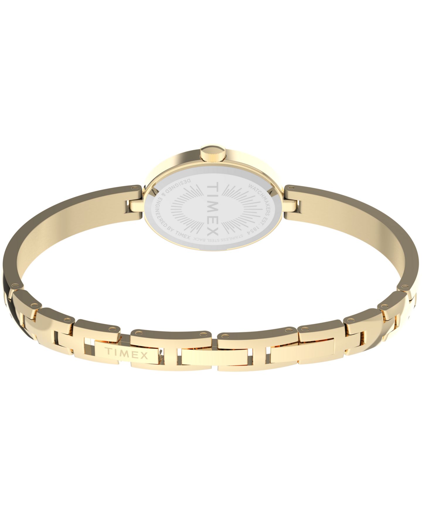 Женские часы Timex Quartz Analog Gold-Tone Stainless Steel Watch, 19mm — фото 5
