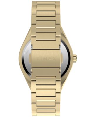 Men's Quartz Analog Gold-Tone Stainless Steel Watch, 39mm