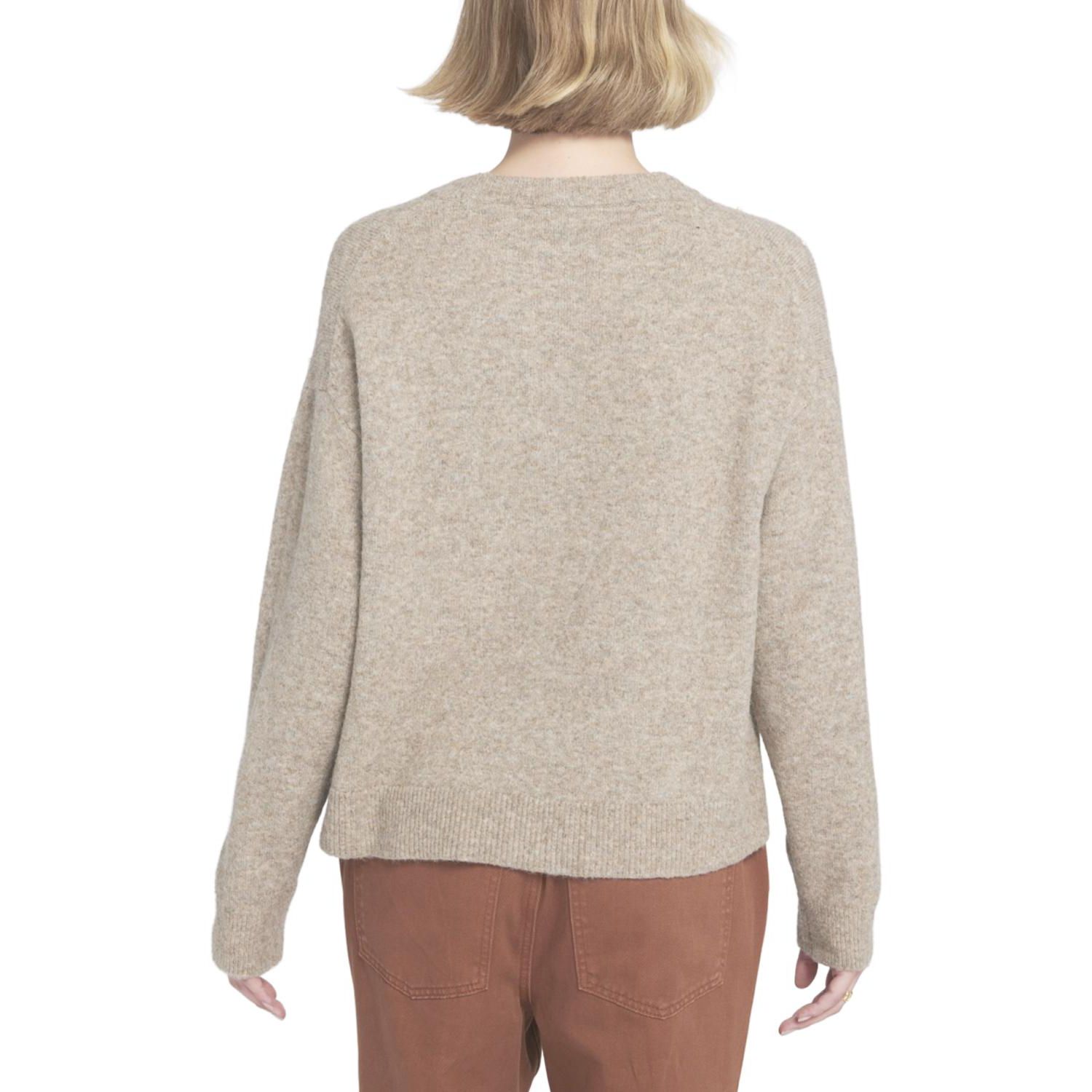Women's Pearl Trimmed Sweater Pullover