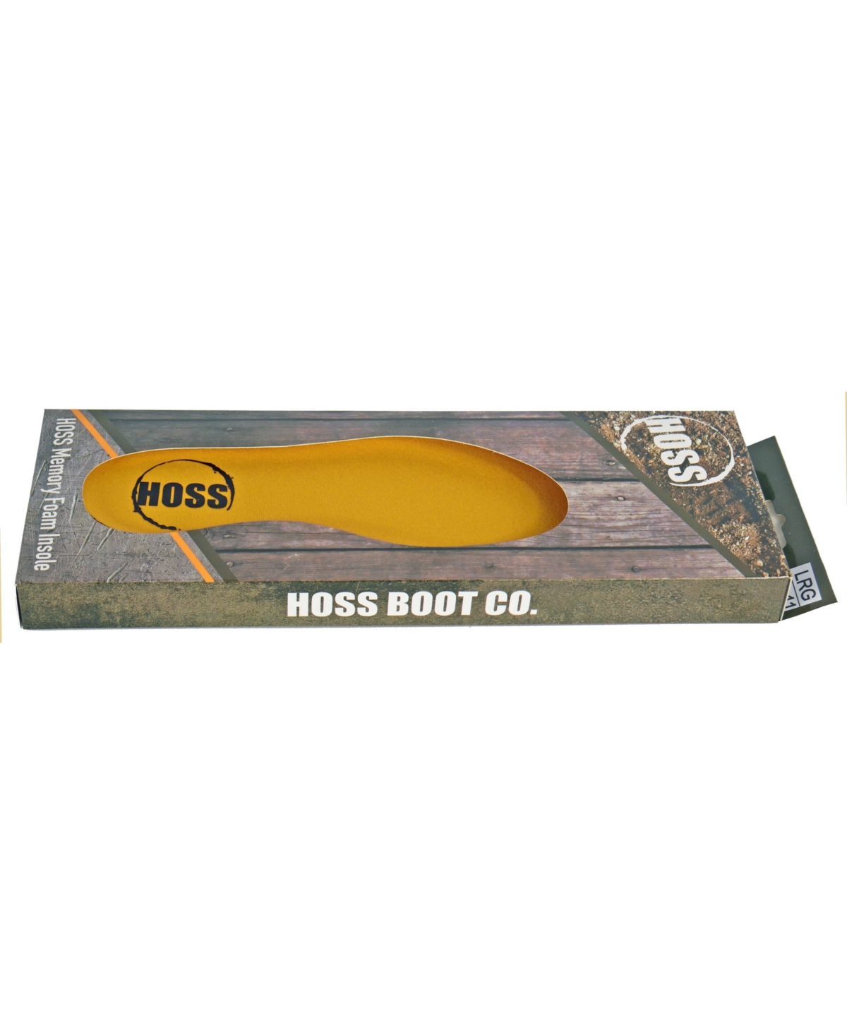 Hoss Boot Company Men's Memory Foam Insole