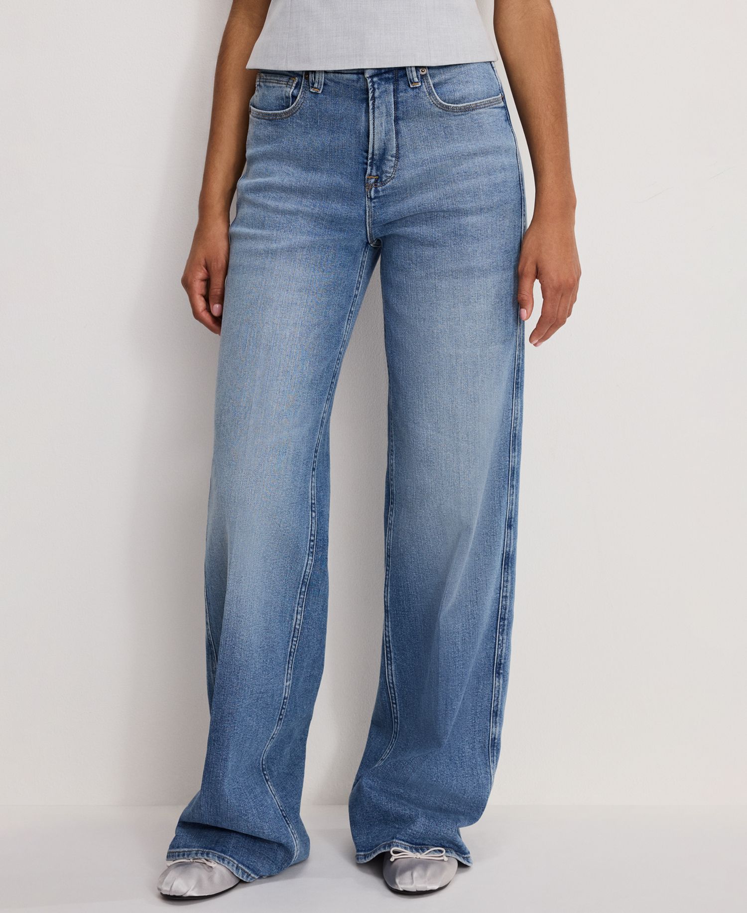 Women's Skate Wide Leg Jeans