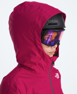 Girls' 7-16 Freedom Helmet-Compatible Hooded Insulated Jacket