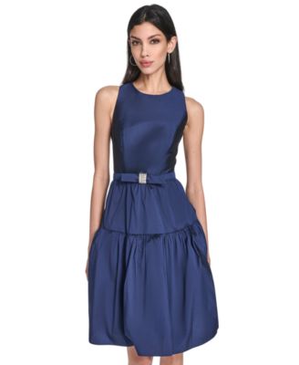 Women's Ruffle Skirt Flounce Dress