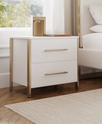 26" Emila 2-Drawer Nightstand