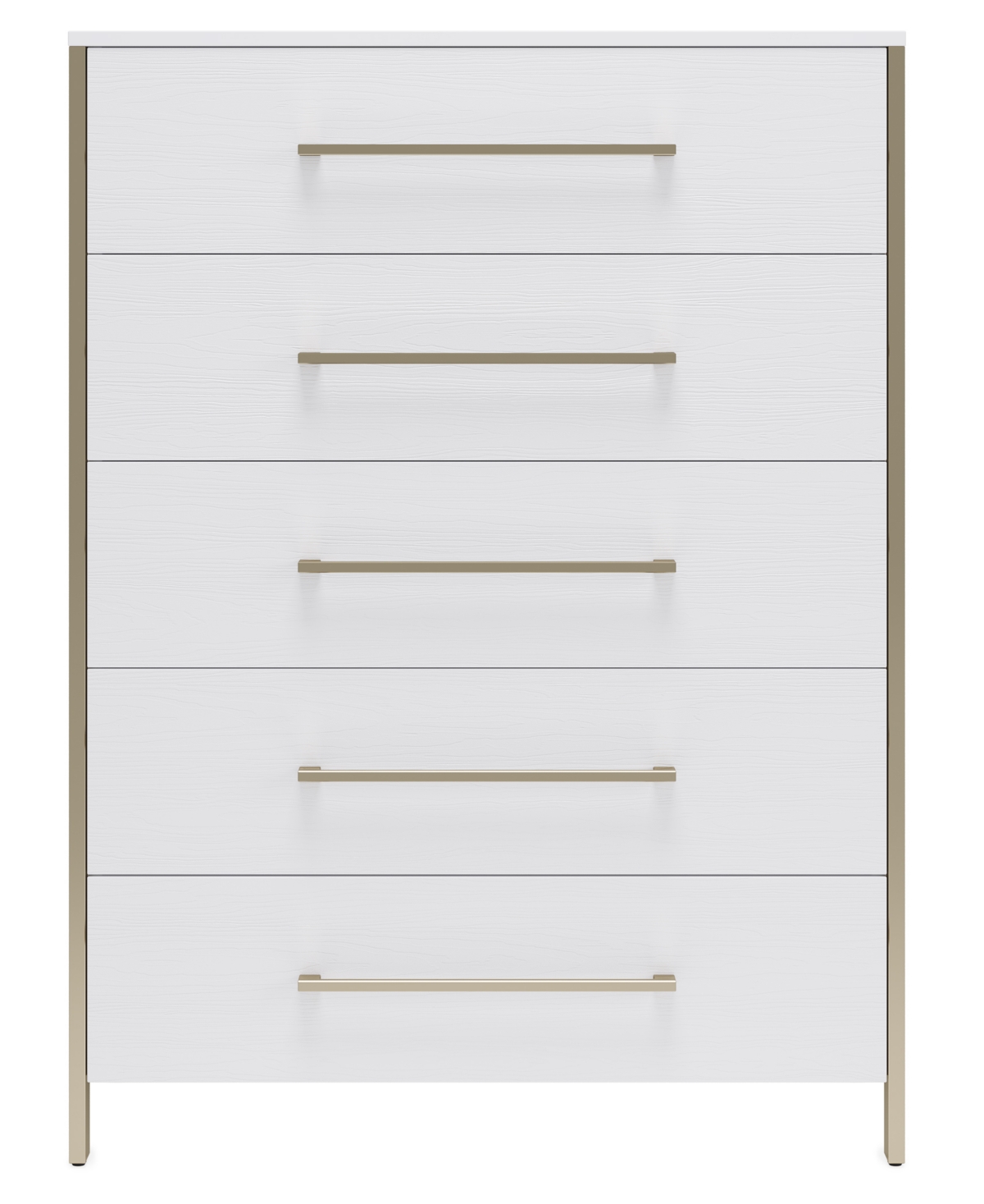 Furniture Emila 3-Pc. Upholstered King Bedroom Set Bed, 2-Drawer Nightstand and Chest