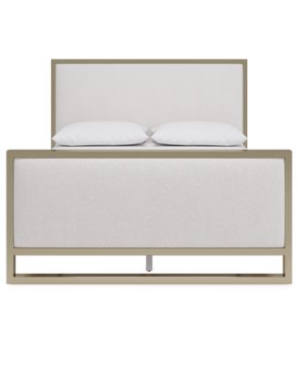Emila 3-Pc. Upholstered Cal. King Bedroom Set Bed, 2-Drawer Nightstand and Chest