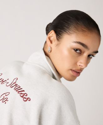 Women's Graphic Boxy 1/4-Zip Sweatshirt