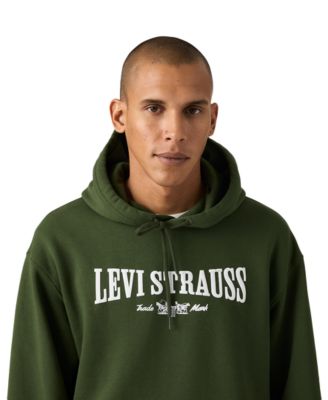 Men's Relaxed Graphic Long-Sleeve Hoodie