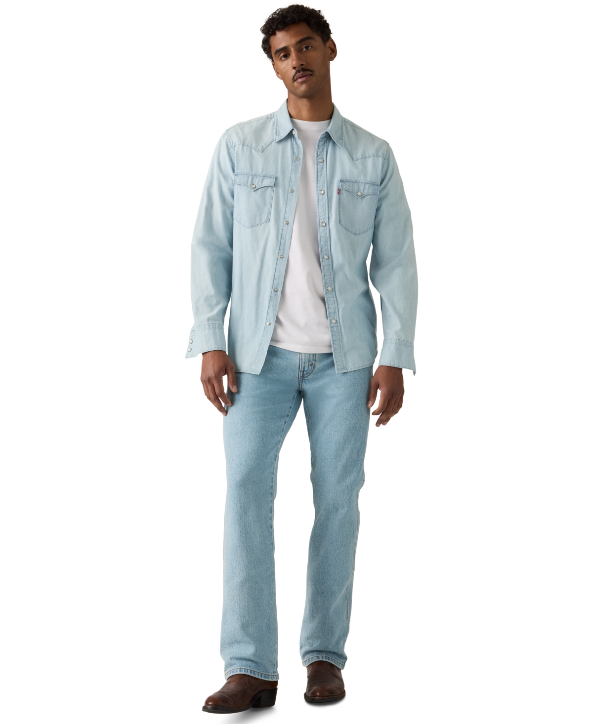 Levi's Men's 537 Regular Fit Western Bootcut Jeans