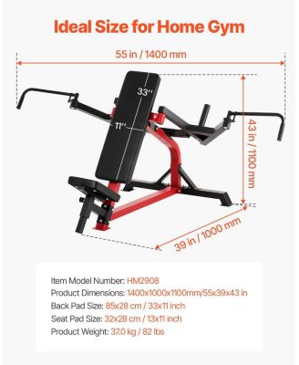 Incline Chest Fly and Rear Delt Fly Machine, Adjustable Upper Body Strength Trainer for Home Gym, 450 lb Capacity