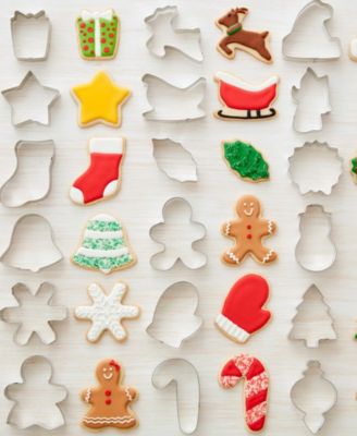 18-Pc. Holiday Cookie Cutter Set 