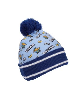 Boys All-Over Character Print Youth 2-Piece Knit Beanie & Gloves Set