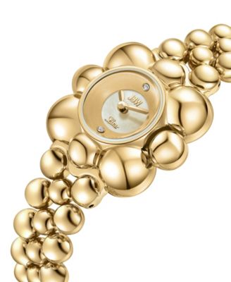 Men's Atmosphere Swiss Quartz 18k Gold-Plated Stainless Steel Watch, 30mm