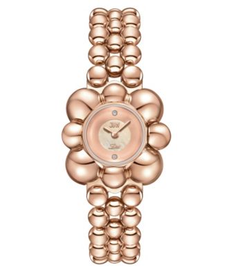 Women's Atmosphere Swiss Quartz 18k Rose Gold-Plated Stainless Steel Watch, 30mm