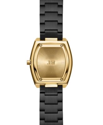 Women's Atlas Swiss Quartz Black Stainless Steel Watch, 34mm