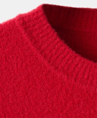 Women's Round-Neck Knitted Sweater