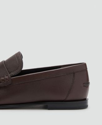 Women's Leather Penny Loafers