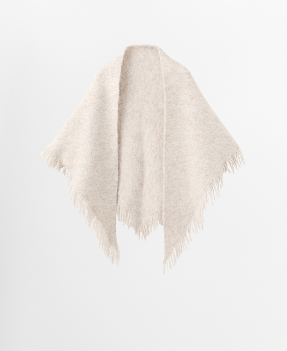 Mango Women's Fringed Edges Shawl