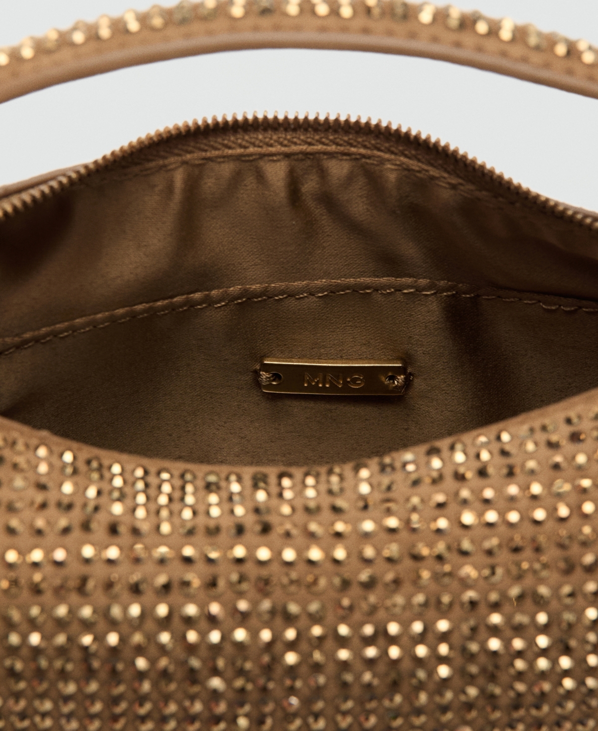 Mango Women's Rhinestones Handbag