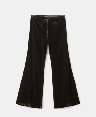 Women's Velvet Suit Pants