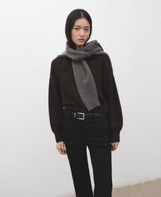 Women's Straight-Cut Crop Pants