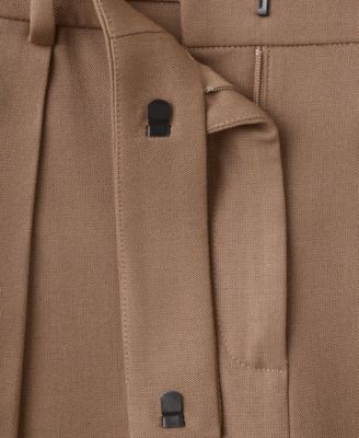 Women's Straight-Leg Pleated Pants