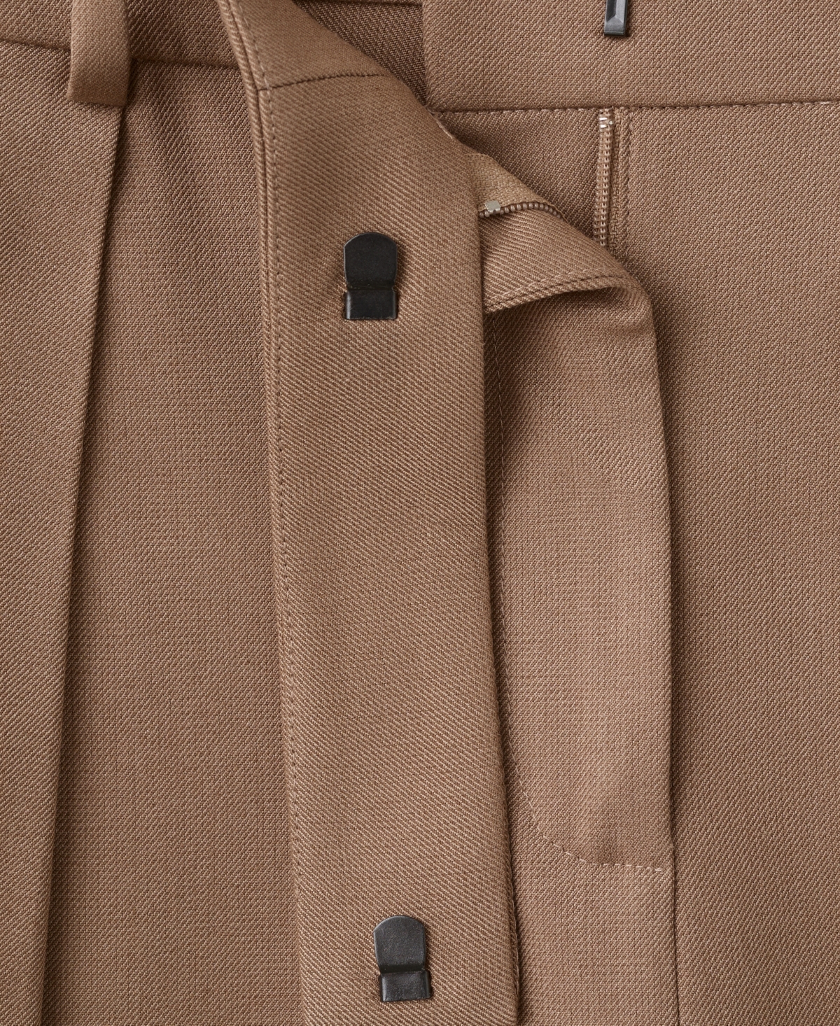 Mango Women's Straight-Leg Pleated Pants