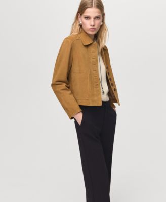 Women's High-Waist Straight Pants