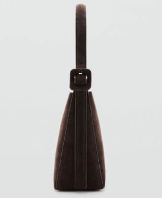 Women's Suede Leather Shopper Bag