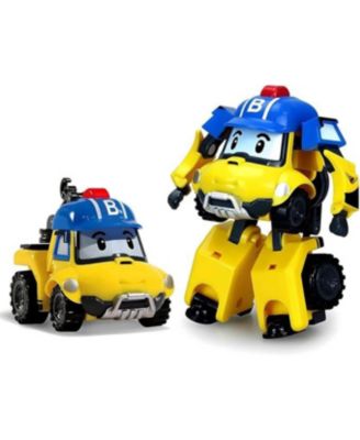 4" Transforming Robot - Bucky | Emergency Rescue Vehicle Action Figures | Kids Educational Pretend Play Toy