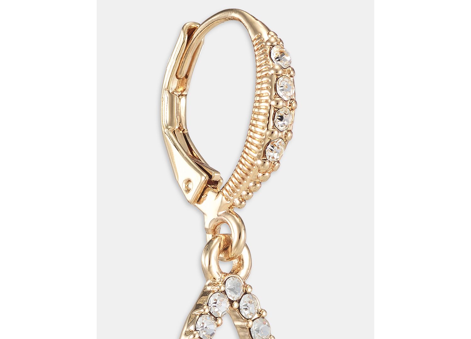 Multi-Stone Double Drop Earrings