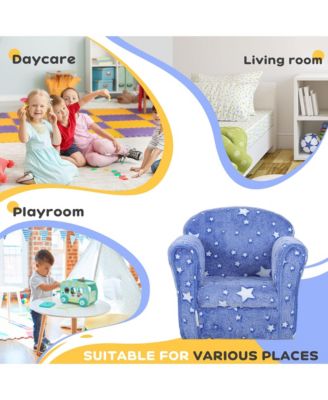 Kids Sofa with Glowing Star Design for 18-36 Months