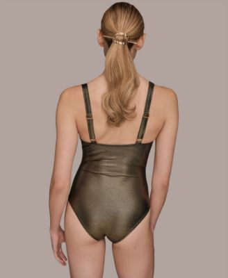 Women's Wrap Front One-Piece Swimsuit