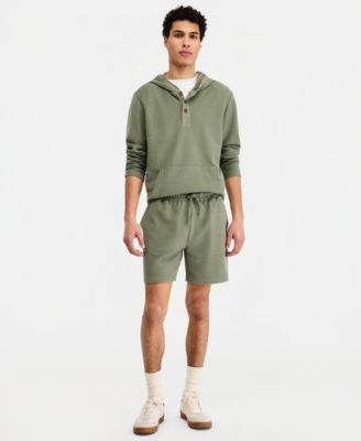 Men's Cotton-Blend Terry 6" Pull-On Shorts