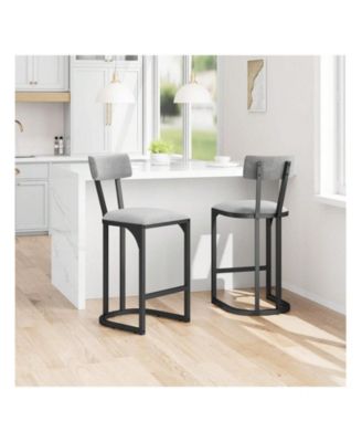 Home Bar Stools Set Of 2, Counter Height Bar Stools For Kitchen Counter, Island Chairs For Dining Table, Tall Barstools For Kitchen