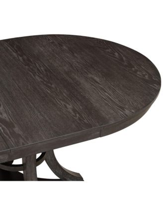 Streamdale Retro 5-Piece Extendable Dining Set (Espresso)