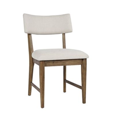 Beck Contemporary Upholstered Split Back Dining Chair (Set of 2)