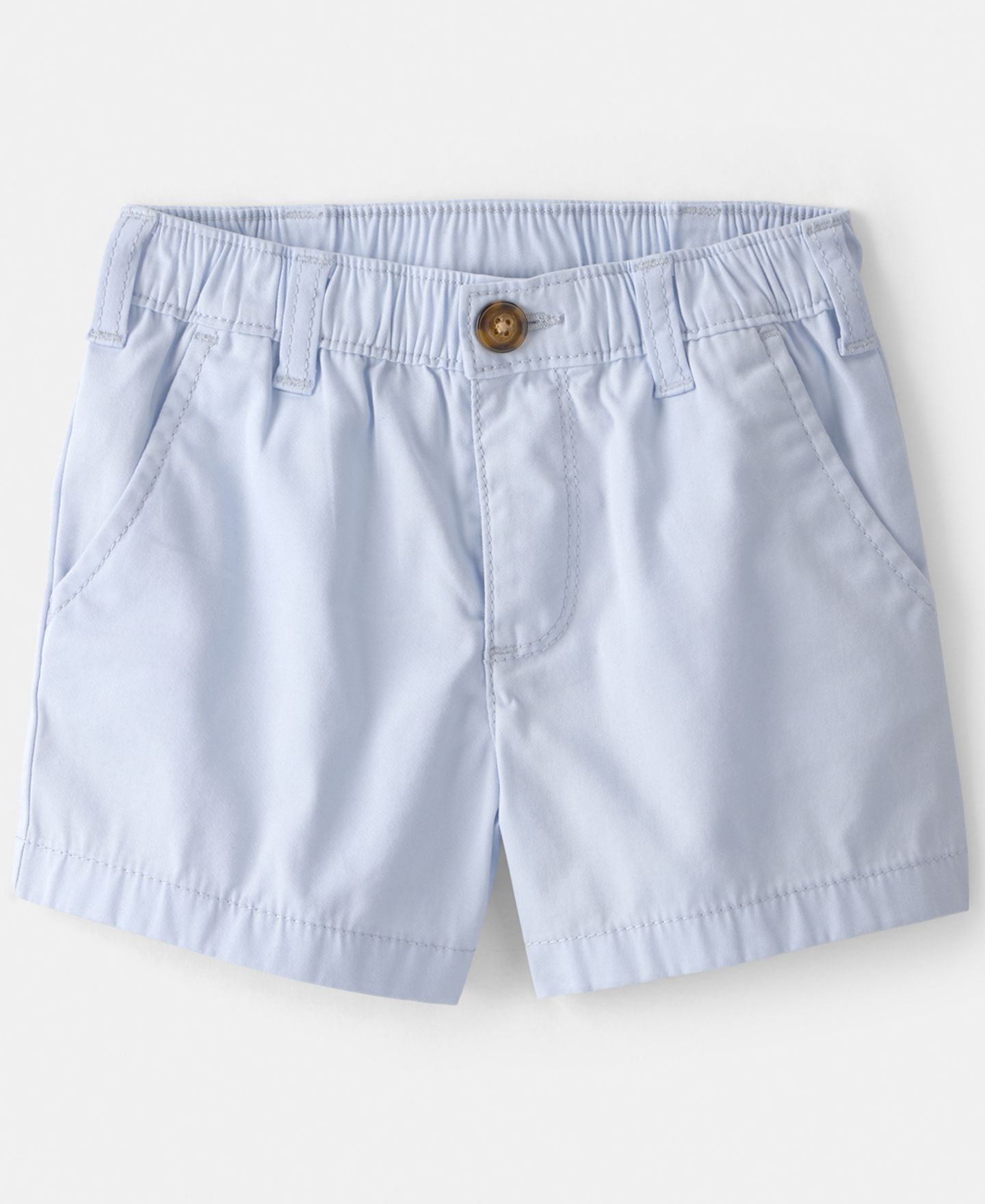 Шорты Carter's Twill Shorts для мальчиков-малышей, цвет: Синий — фото 1