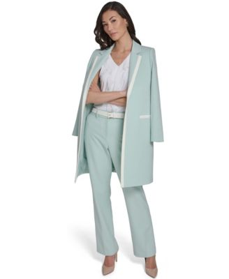 Women's Notch Collar Framed Topper Jacket