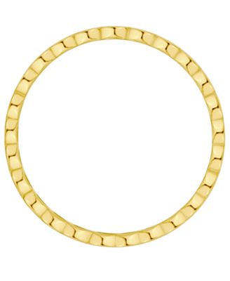 2-Pc. Cubic Zirconia 18k Gold Plated Brass Ring Set, Macy's Exclusive